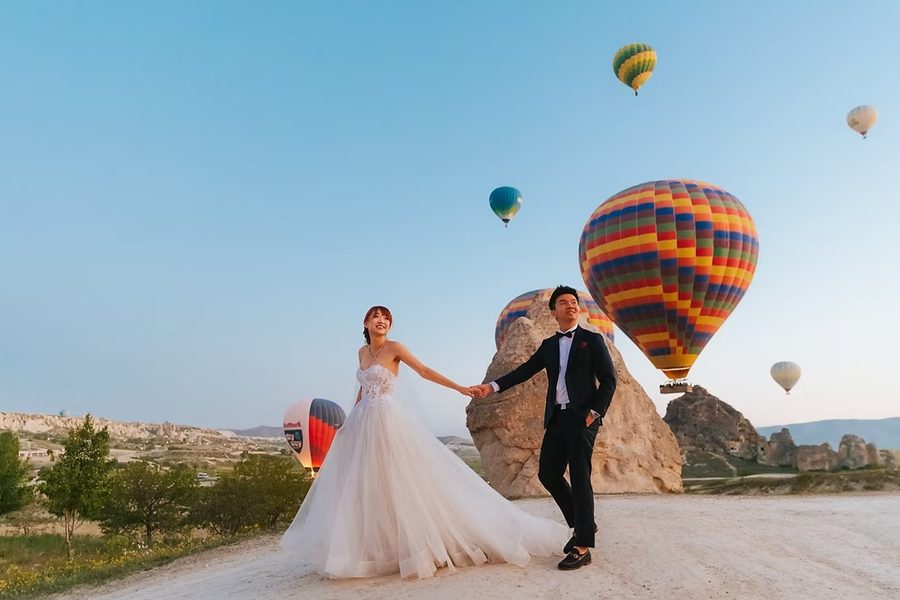Kapadokya Balon Turu - Yurt Dışı Çekimleri